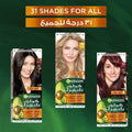 Garnier Color Naturals Creme Hair Color Permanent Cream Luminous Black 2