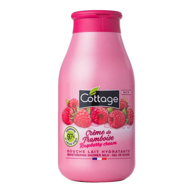 Cottage Raspberry Shower Gel Hydrating Body Wash Raspberry Fragrance