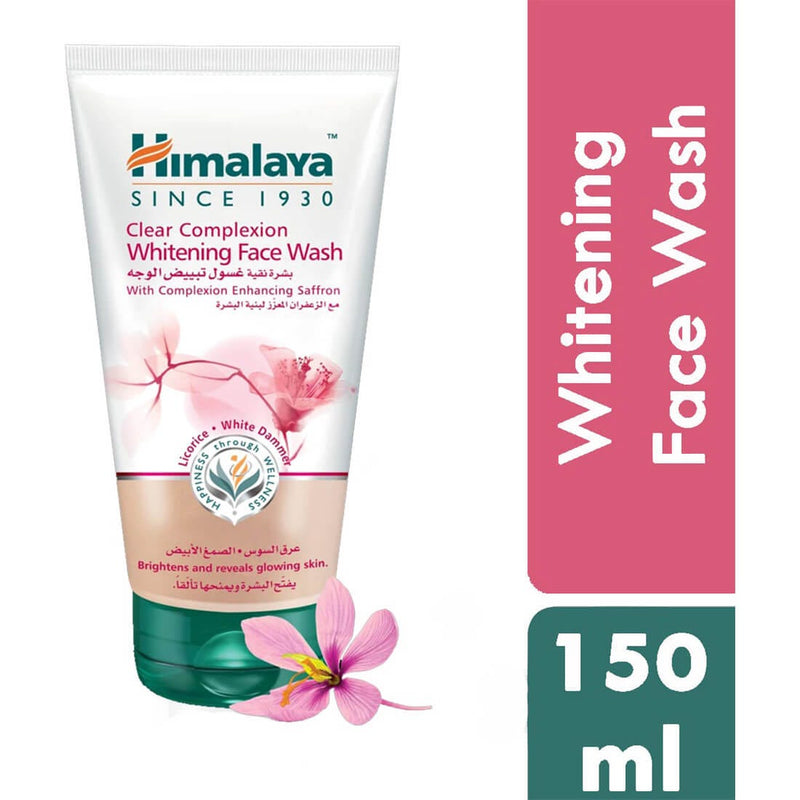 Himalaya Clear Complexion Face Wash Liquid Soap-Free Pomegranate Saffron 150 ml