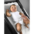 Summer Infant Quilted Changing Pad, 4-Sided Foam Pad, Waterproof Vinyl Cover, White