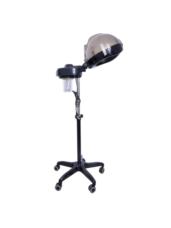 Salon System Oil Steamer Hair Treatment Device Adjustable Height Black JY-150B