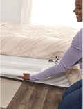 Regalo HideAway Extra Long Bed Rail, White, 54-Inch