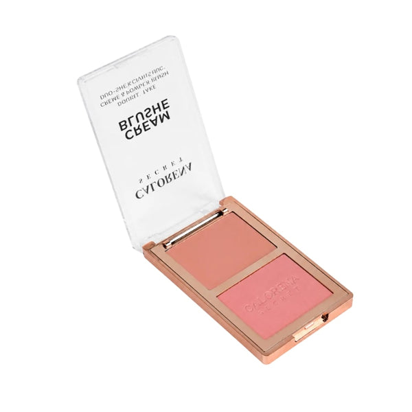 Carolina Cream & Powder Blush Palette Dual Formula Shade 02