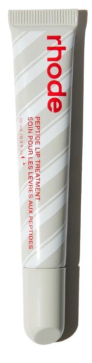 Rhode Peptide Lip Treatment Cream Gloss Peppermint Shimmer 10 ml