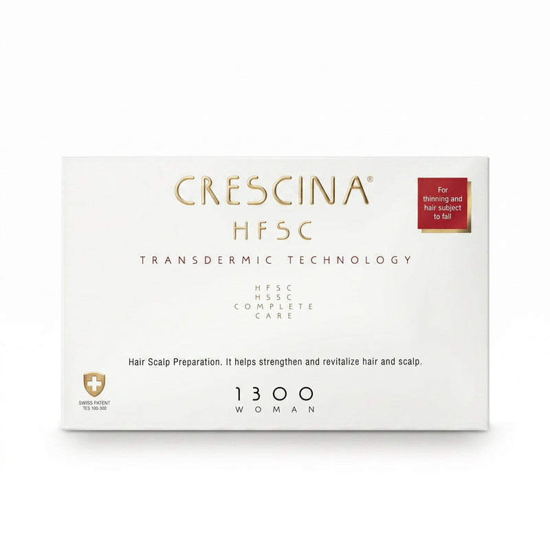 Crescina Complete Care 1300 Women Scalp Care Ampoules, 20 x 3.5 ml