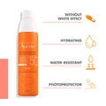 Avene Sunscreen Spray SPF 50 Very High Protection Sensitive Skin 200 ml
