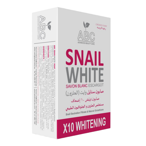 ABC Snail Soap Bar with Snail Extract and Glutathione