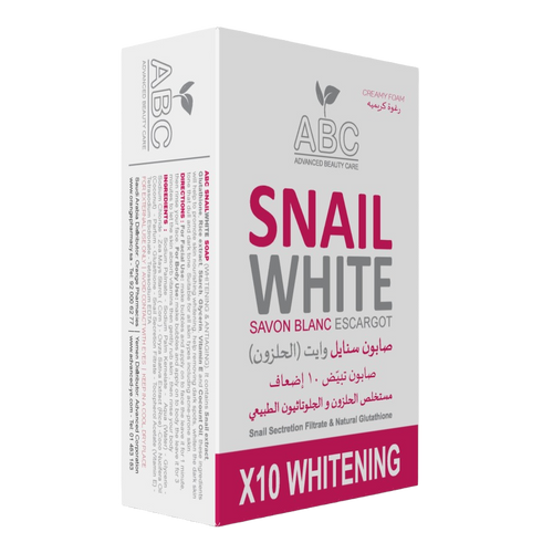 ABC Snail Soap Bar with Snail Extract and Glutathione
