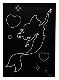 Disney Princess Scratch Scribble Activity Kit, Scratch Art Cards and Stickers, Ages 3+