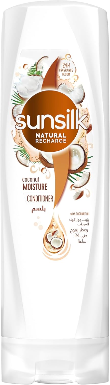 Sunsilk Moisture Coconut Conditioner, Moisturizing Anti-Frizz Hair Care