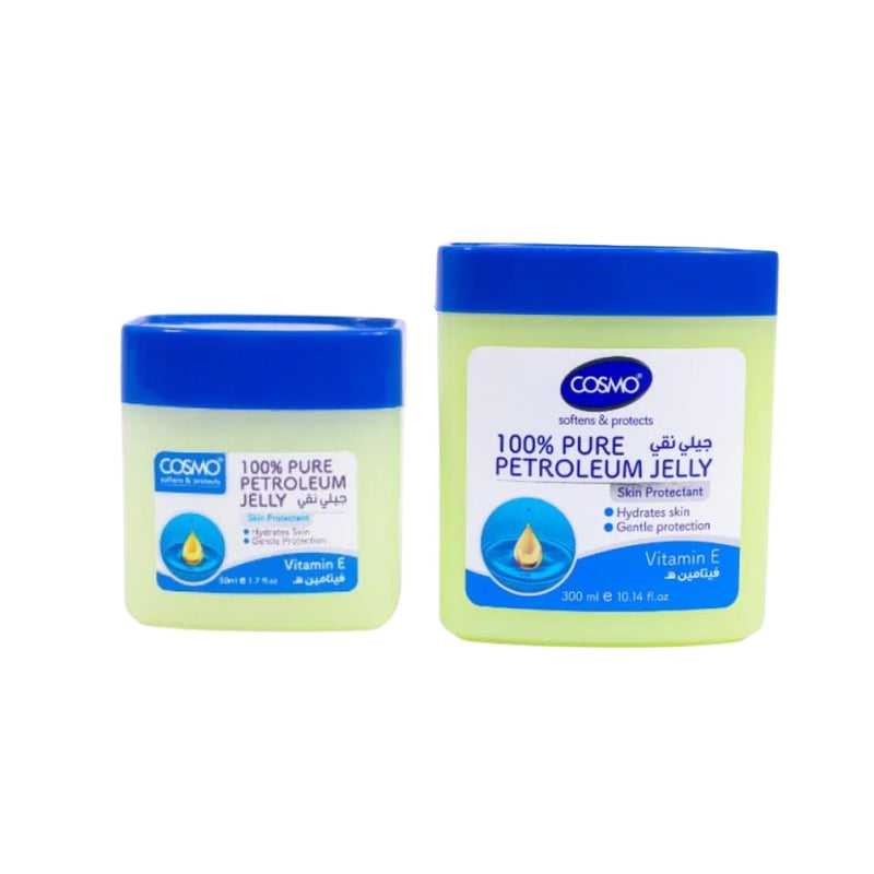 Cosmo Pure Petroleum Jelly Vitamin E Moisturizing Barrier Care 500 + 300 ml