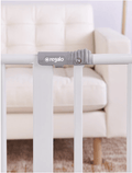 Regalo Easy Open Baby Safety Gate, Walk-Through, White, 29-47 in Width, 30 in Height