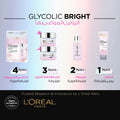 L'Oreal Paris Glycolic-Bright Eye Serum Liquid 3% Glycolic Acid, Vitamin Cg & Niacinamide, 20 ml