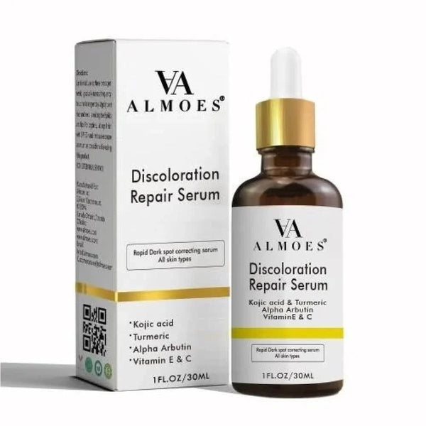 Almoes Kojic Acid Discoloration Repair Serum Lightweight Brightening Formula 30 ml
