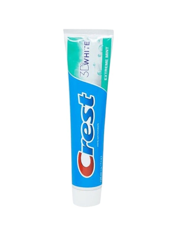 Crest 3D White Toothpaste Fluoride Deep Cleaning Brightening Care 125ml