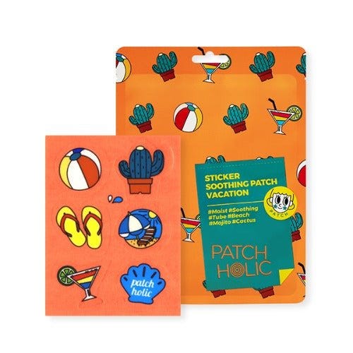 Patchaholic Patch Holic Soothing Hydrogel Face Patches Vacation with Cactus and Aloe Vera