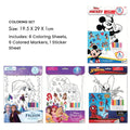 Marvel Spider-Man Colouring Sheets Art & Craft Kit, 8 Sheets, 6 Markers & Sticker Sheet