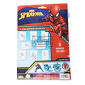 Marvel Spider-Man Colouring Sheets Art & Craft Kit, 8 Sheets, 6 Markers & Sticker Sheet