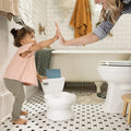 Summer Infant My Size Potty Pro 2-in-1 Training Potty with Flush Sound, Detachable Ring, White, 18-60 Months
