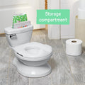 Summer Infant My Size Potty Pro 2-in-1 Training Potty with Flush Sound, Detachable Ring, White, 18-60 Months
