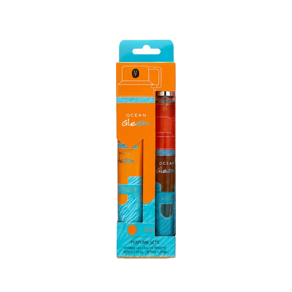 VV Love Shower Gel and Body Mist Set Refreshing Scent 35+35ml