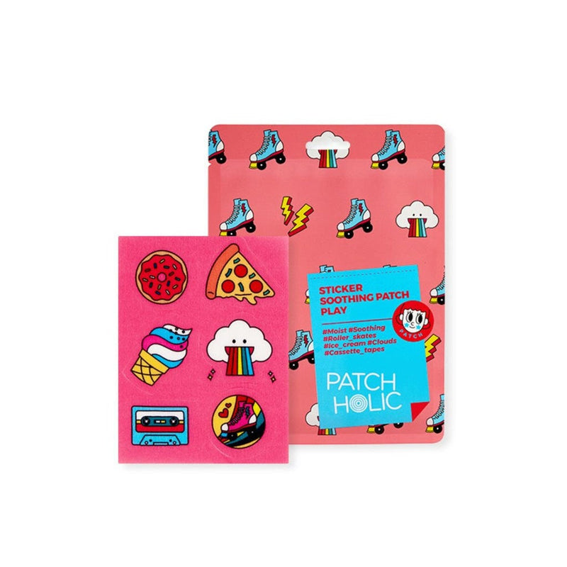 Patchaholic Sticker Soothing Patch Play Hydrogel Facial Patches