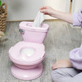 Summer Infant My Size Potty Pro 2-in-1 Training Potty with Flush Sound, Pink