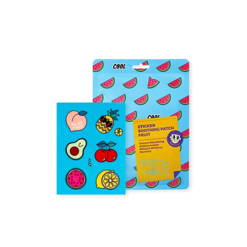 Patchaholic Patch Holic Fruit Soothing Hydrogel Facial Patches with Watermelon Extract and Aloe Vera