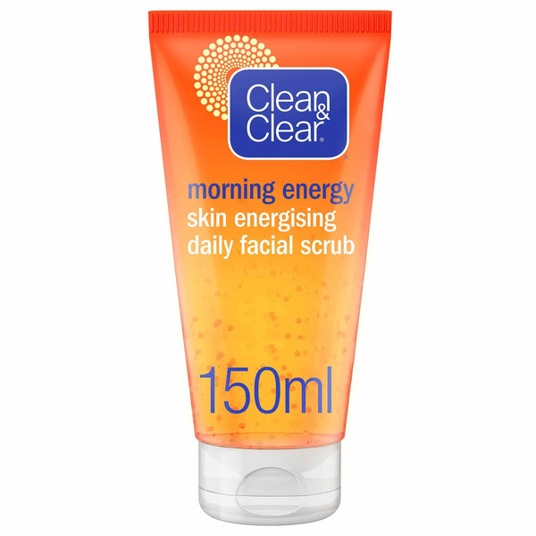 Clean & Clear Morning Energy Daily Face Scrub Vitamin C & Ginseng 150ml