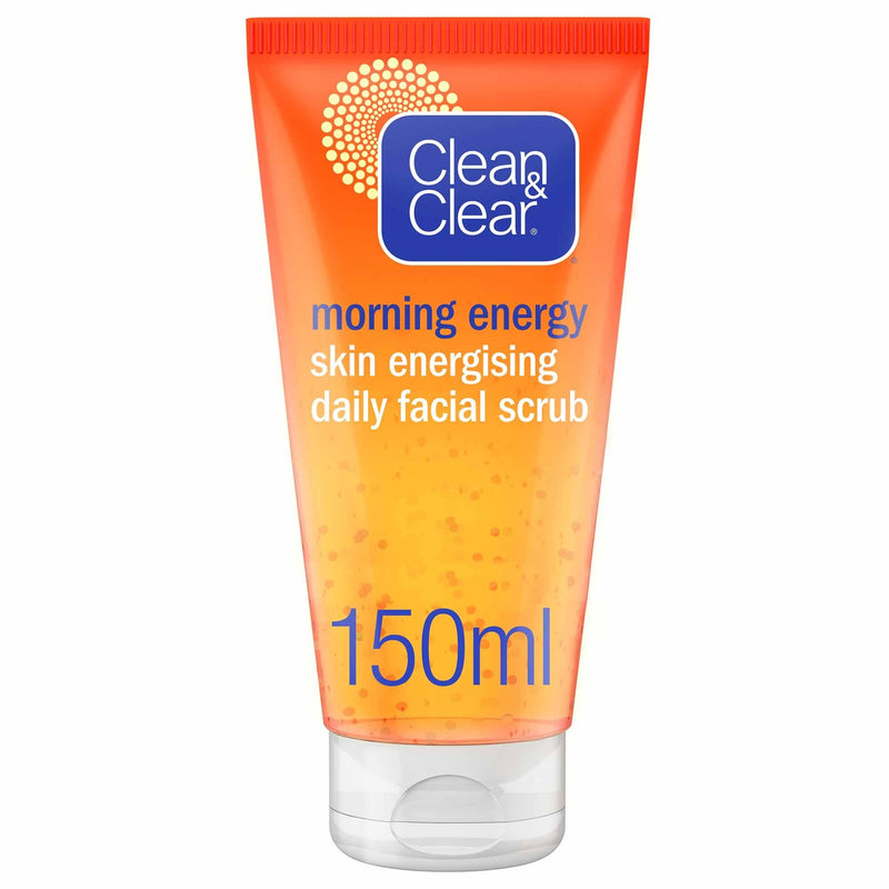 Clean & Clear Morning Energy Daily Face Scrub Vitamin C & Ginseng 150ml