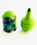 Disney Stitch Wobbler Marker Green, Non-Toxic Child-Safe Ink