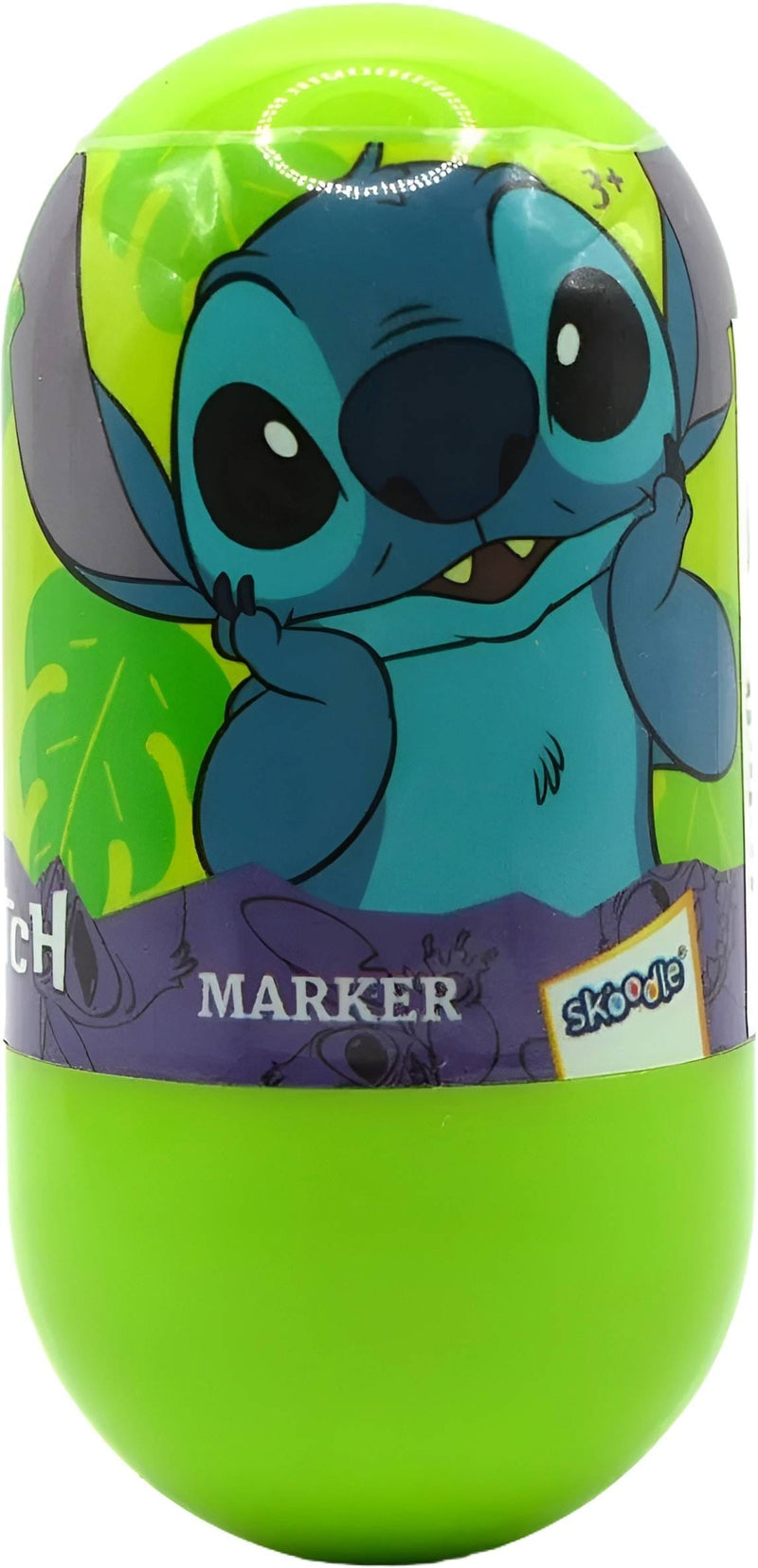 Disney Stitch Wobbler Marker Green, Non-Toxic Child-Safe Ink