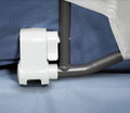 Regalo Extra Long Swing Down Bed Rail, Steel Frame, White, 54 Inch