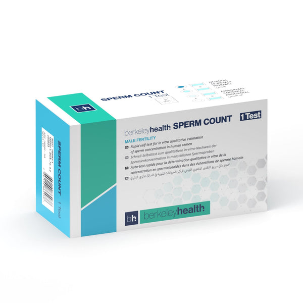 Berkeley Health Sperm Count Self-Test Kit, 1 Test, In Vitro Diagnostic