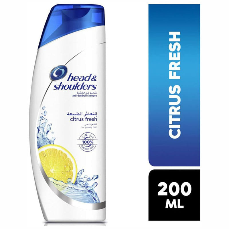 HEAD & SHOULDERS Natural Fresh Anti-Dandruff Shampoo with Menthol 200ml