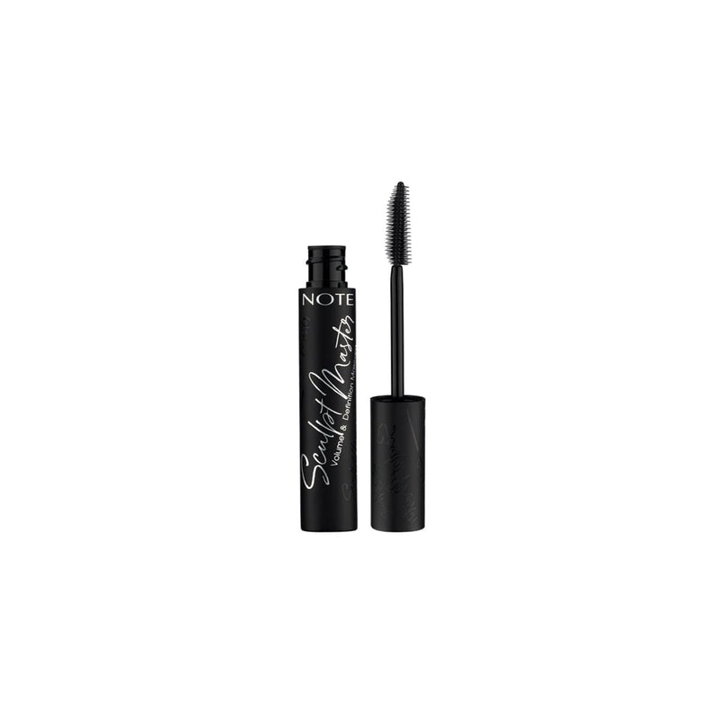 Note Sculpt Master Mascara Lengthening Volumizing Curling Black 8 ml