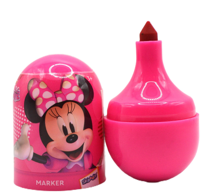 Skoodle Disney Minnie Wobbler Marker Water-Based Quick-Dry Anti-Bleed Ink