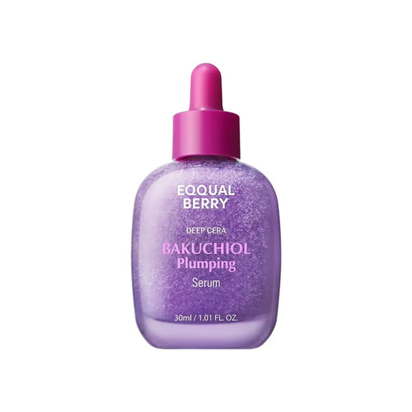 Eqqual Berry Bakuchiol Plumping Serum, Lightweight Firming Formula, 30 ml
