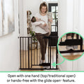 Summer Infant Thruway 52 Safety Gate Steel GlideOpen Black 1 Pc