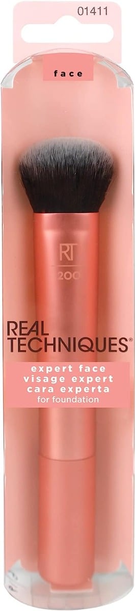 Real Techniques Expert Face Foundation Makeup Brush, Soft Bristles, 01411