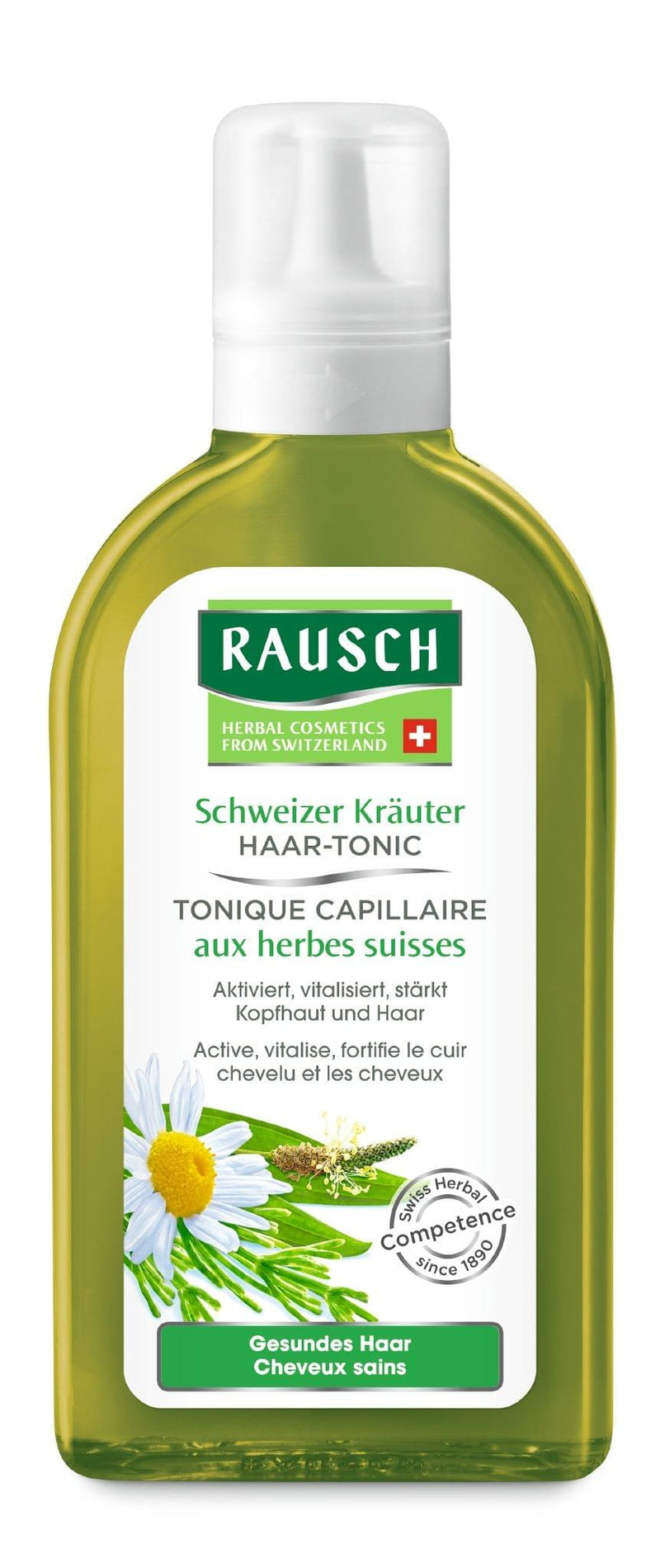 Rausch Swiss Herbal Hair Tonic Scalp Care Refreshing Formula 200 ml