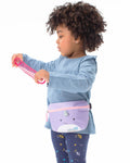 Skip Hop Zoo Hip Pack Narwhal Waist Bag, Convertible Hip Pack and Crossbody, Adjustable Strap