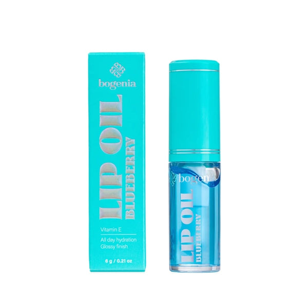 Bogenia Moisturizing Gloss Lip Oil Vitamin E Blue Berry 004