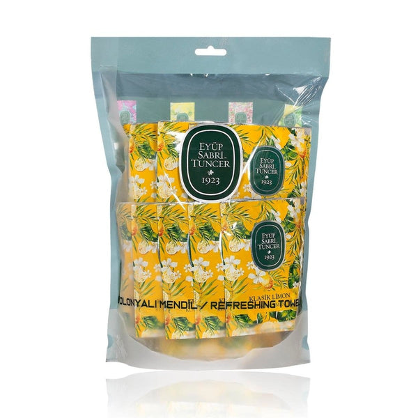Ayub Sabri Tuncer Classic Lemon Scented Wet Wipes, 50 Pieces