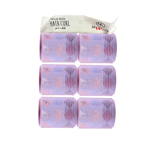 Max Donna Large Hair Rollers, Soft Lightweight