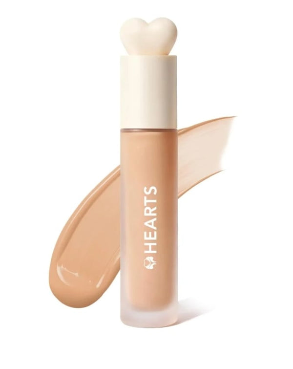 Hearts Concealer Medium Coverage Natural Finish Medium Tan