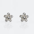 Studex Sensitive S6004WSTX Stainless Steel Stud Earrings, Nickel-Free Zircon, 1 Pair