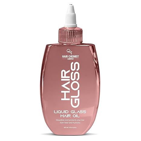 Hair Chemist Hair Gloss Liquid Glass Hair Oil Lightweight Shine Formula 237ml