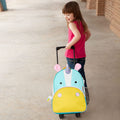 Skip Hop Zoo Kids Rolling Luggage Unicorn, Carry-On Trolley Bag