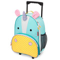 Skip Hop Zoo Kids Rolling Luggage Unicorn, Carry-On Trolley Bag